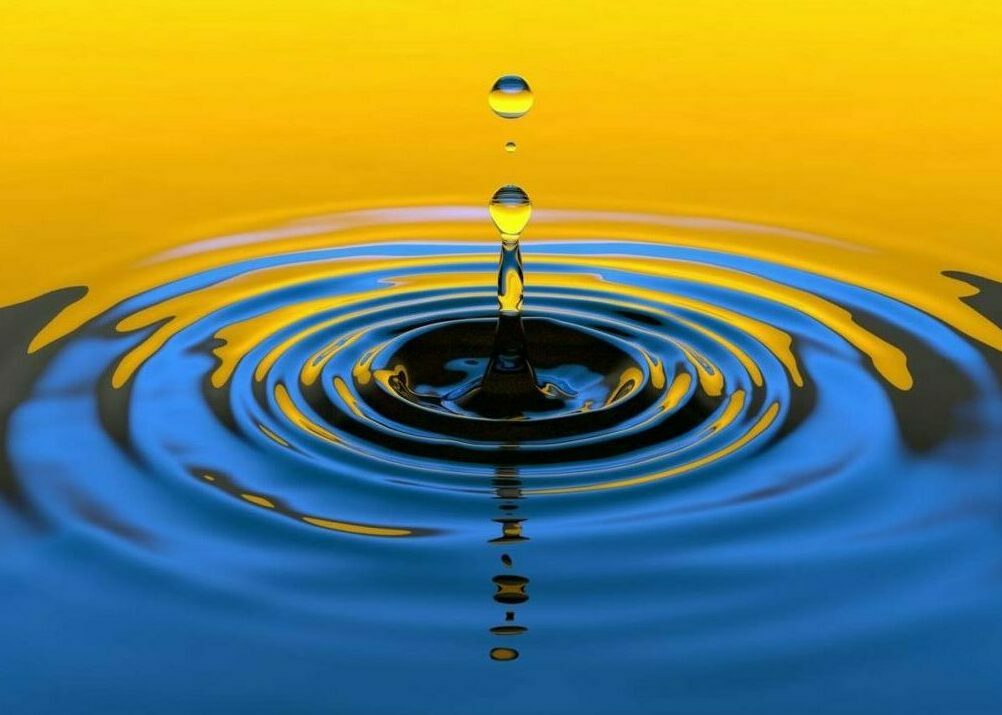 STI droplet ripple